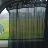 1pc Car UV Protection Side Window Curtain Sun Shade Sunscreen Block Curtain High Quality